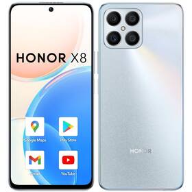 Mobilný telefón Honor X8 (5109ACYR) strieborný