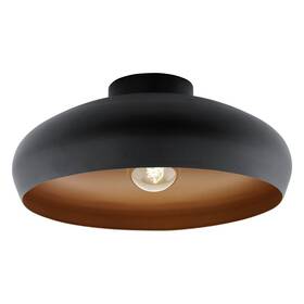LED stropné svietidlo Eglo Mogano (94547) čierne/medené