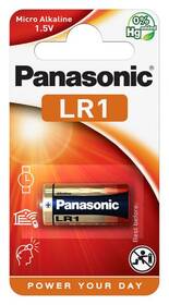 Batéria alkalická Panasonic LR1, blister 1ks (LR1L/1BE)