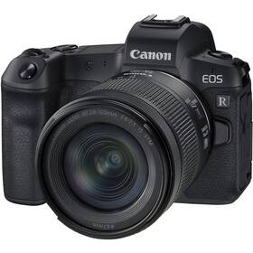 Digitálny fotoaparát Canon EOS R + RF 24-105 mm f/4-7.1 IS STM (3075C033) čierny