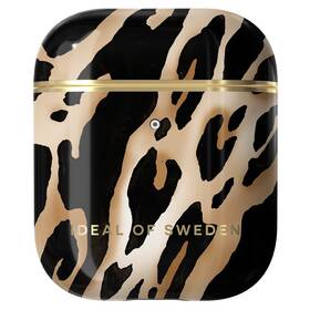 Puzdro iDeal Of Sweden pro Apple Airpods 1/2 - Iconic Leopard (IDFAPCAW21-356)