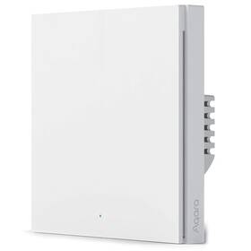 Vypínač Aqara Smart Wall Switch H1 EU (With Neutral, Single Rocker) (WS-EUK03) biely