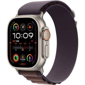 Inteligentné hodinky Apple Watch Ultra 2 GPS + Cellular, 49mm pouzdro z titanu - indigový alpský tah - L (MREW3CS/A)