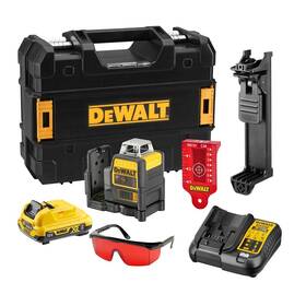 Čiarový laser Dewalt DCE0811D1R-QW (s batériou)