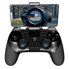 Gamepad iPega 3v1 s USB priamačom, iOS/Android, BT (PG-9156) čierny