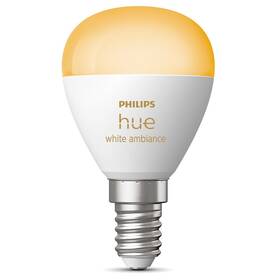Inteligentná žiarovka Philips Hue Bluetooth, 5,1W, E14, White Ambiance (929003573701)