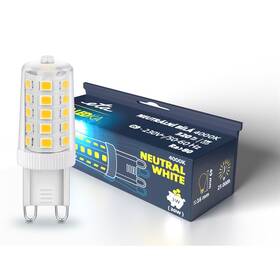LED žiarovka ETA EKO LEDka bodová 3W, G9, neutrální bílá (ETAG9W3NW01)