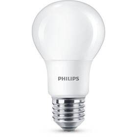 LED žiarovka Philips klasik, 8W, E27. teplá biela (8718699769642)