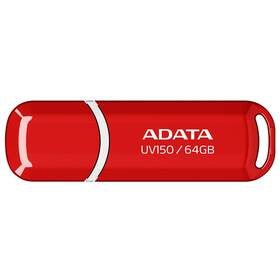 USB flashdisk ADATA UV150 64GB (AUV150-64G-RRD) červený