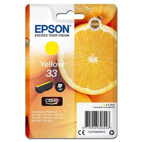 Cartridge Epson 33, 300 strán (C13T33444012) žltá