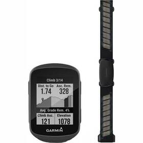Cyklopočítač s GPS Garmin EDGE 130 Plus HR Bundle (010-02385-11) čierna