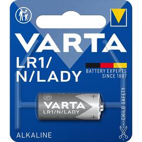 Batéria alkalická Varta LR1, blister 1ks (4001112401)