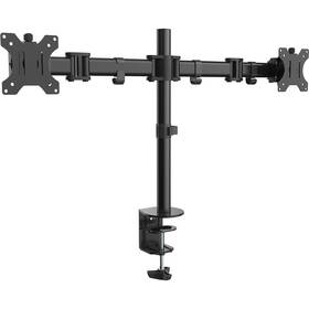 Držiak STELL SOS 1020, dual, na monitor, pre uhlopriečky 13" až 27", nosnosť 8 kg (35050139) čierny
