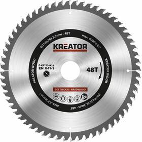 Pílový kotúč Kreator KRT020423 216mm 48T