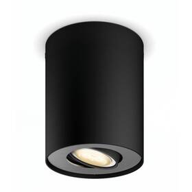 Bodové svietidlo Philips Hue Pillar White Ambiance Spot, bez ovladače (5633030P9) čierne