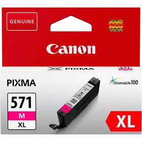 Cartridge Canon CLI-571XL M, 645 strán (0333C001) purpurová farba