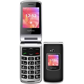 Mobilný telefón myPhone Rumba 2 (TELMYRUMBA2BK) čierny