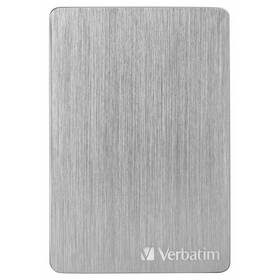 Externý pevný disk Verbatim Store 'n' Go ALU Slim 2TB USB 3.2 (53666) strieborný