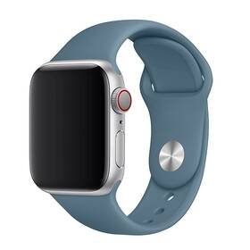 Remienok FIXED Silicone Strap na Apple Watch 42/44/45/49 mm - zelenomodrý (FIXSST-434-GREBL)