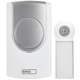 Zvonček bezdrôtový EMOS P5723 na 3x AA (P5723)