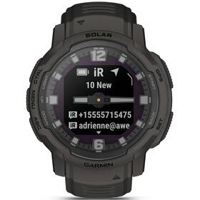 Inteligentné hodinky Garmin Instinct Crossover Solar (010-02730-01) sivé