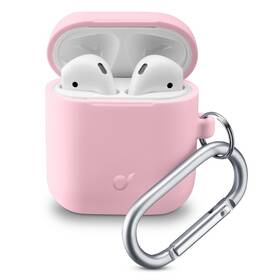 Puzdro CellularLine Bounce pro Apple AirPods (2018/2019) (BOUNCEAIRPODSP) ružové