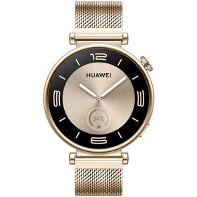 Inteligentné hodinky Huawei Watch GT 4 41 mm - Gold + Gold Milanese Strap (55020BJA)