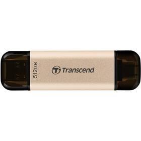 USB flashdisk Transcend JetFlash 930C 512GB (TS512GJF930C) zlatý