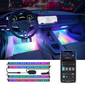 LED pásik Govee Smart do auta, 4 x 30cm, RGBIC (H70900A1)