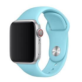 Remienok FIXED Silicone Strap na Apple Watch 42/44/45/49 mm (FIXSST-434-TU) tyrkysový