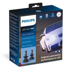 Autožiarovka Philips LED H4 Ultinon Pro9000 HL 2 ks (11342U90CWX2)
