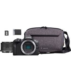 Digitálny fotoaparát Canon EOS R100 + RF-S18-45 IS STM Travel KIT čierny