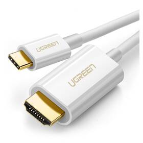Kábel UGREEN USB-C/HDMI, 1,5m (30841) biely