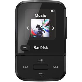 MP3 prehrávač SanDisk Clip Sport Go2 32GB (SDMX30-032G-E46K) čierny - zánovný - 24 mesiacov záruka