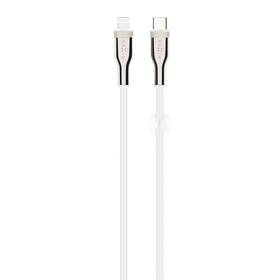 Kábel FIXED USB-C/Lightning s podporou PD, MFi, 1,2m (FIXDB-CL12-WH) biely