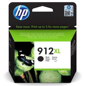 Cartridge HP 912XL, 825 strán (3YL84AE) čierna