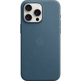 Apple FineWoven Case s MagSafe pro iPhone 15 Pro Max - tichomořsky modrý