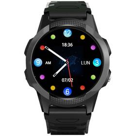 Inteligentné hodinky Garett Kids Focus 4G RT (FOCUS_4G_RT_CZAR) čierne