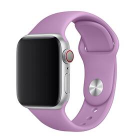Remienok FIXED Silicone Strap na Apple Watch 38/40/41 mm - svetlo fialový (FIXSST-436-LGPU)