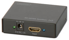 HDMI rozbočovač Digitus 1x2, podpora 4K (DS-46304) čierny