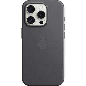 Kryt na mobil Apple FineWoven Case s MagSafe pro iPhone 15 Pro - černý (MT4H3ZM/A)