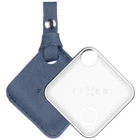 Lokátor FIXED Tag + puzdro Case pre Tag z pravej hovädzej kože (FIXTAG-C2-BL) modré