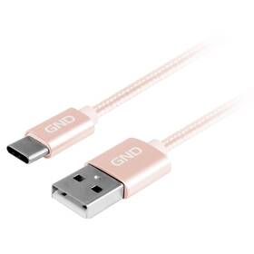 GND USB / USB-C, 2m, opletený