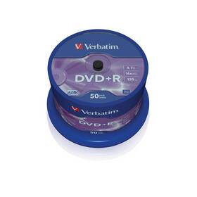 Disk Verbatim DVD+R 4,7GB, 16x, 50cake (43550)