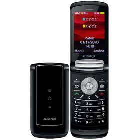 Mobilný telefón Aligator DV800 Dual SIM (ADV800B) čierny