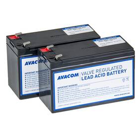 Batériový kit Avacom pre renováciu RBC123 (2ks batérií) (AVA-RBC123-KIT)
