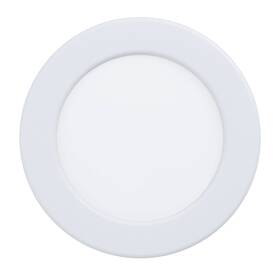 Vstavané svietidlo Eglo Fueva 5, kruh, 11,7 cm, neutrálna biela (99148) biele