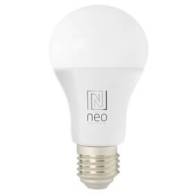 Inteligentná žiarovka IMMAX NEO LITE Smart LED E27 9W RGB+CCT farebná a biela, stmievateľná, WiFi (07712L)