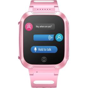 Inteligentné hodinky Forever Kids Find Me 2 KW-210 (GSM107166) ružové