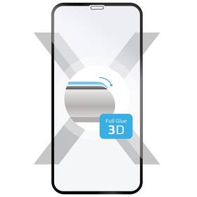 Tvrdené sklo FIXED 3D Full-Cover na Apple iPhone XR/11 (FIXG3D-334-BK) čierne